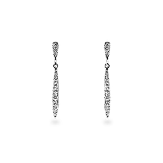 Aros gotas brillantes S