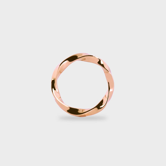 Colgante Mobius 360 oro rosado