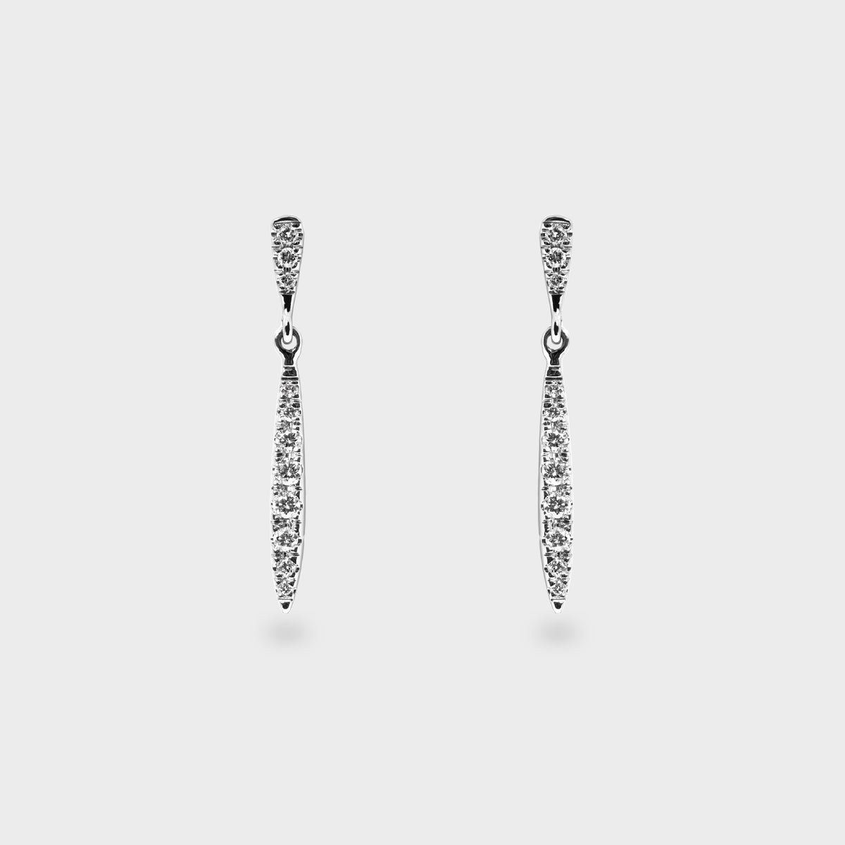 Aros gotas brillantes S