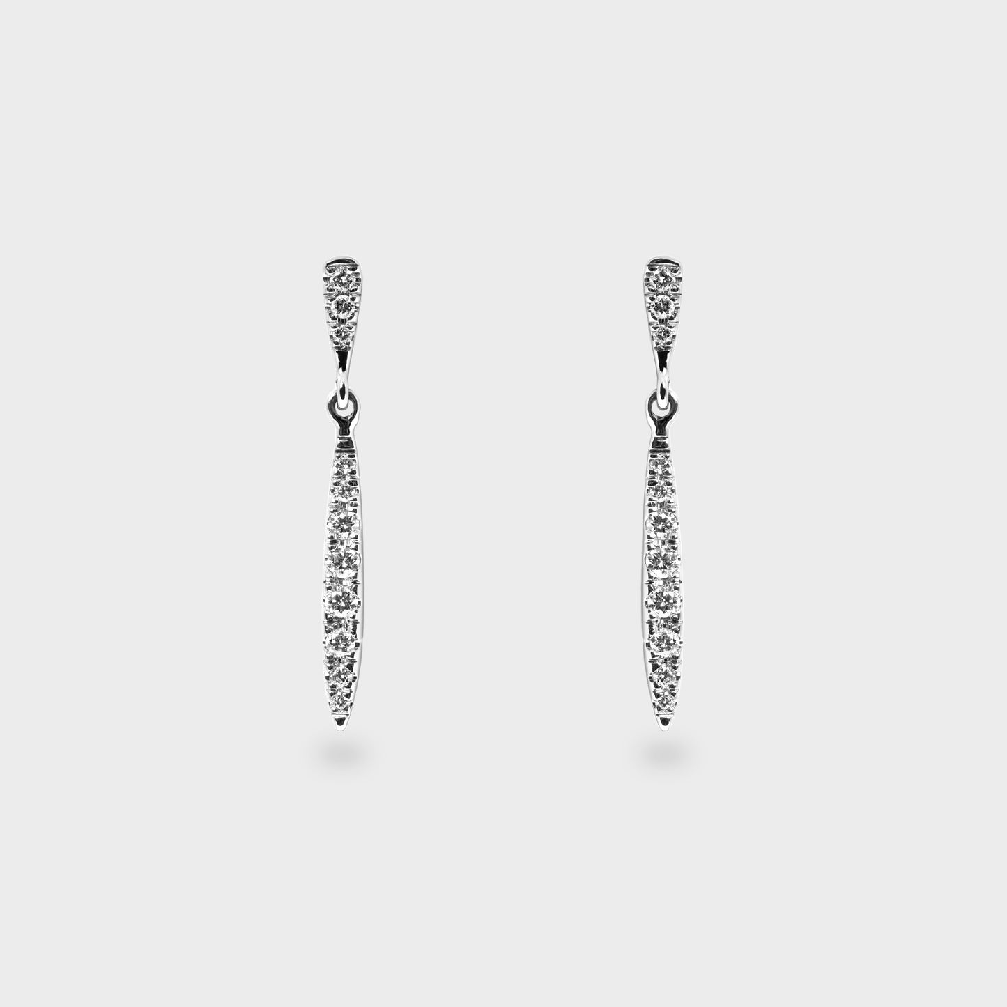 Aros gotas brillantes S