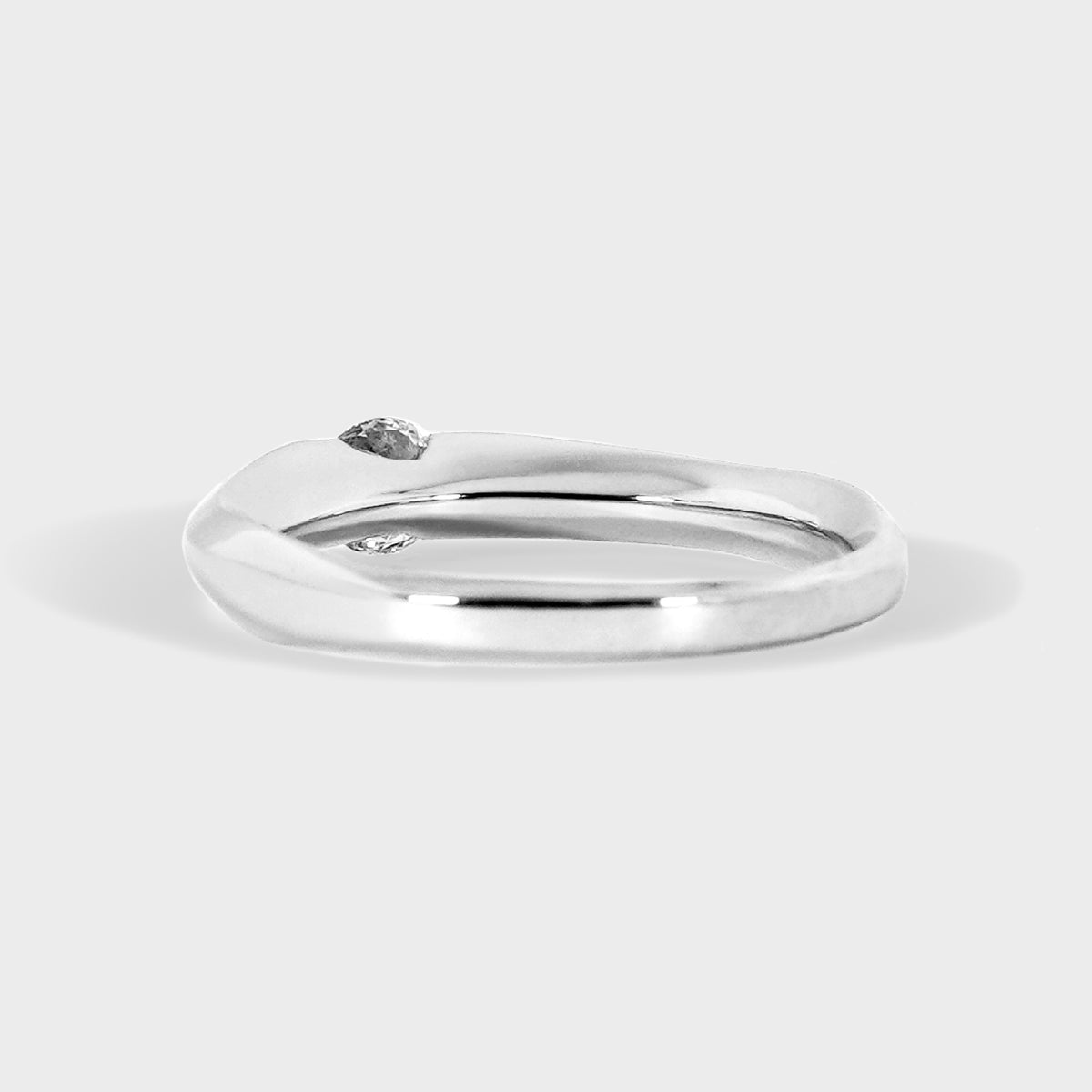 Solitario 0.26ct engaste único