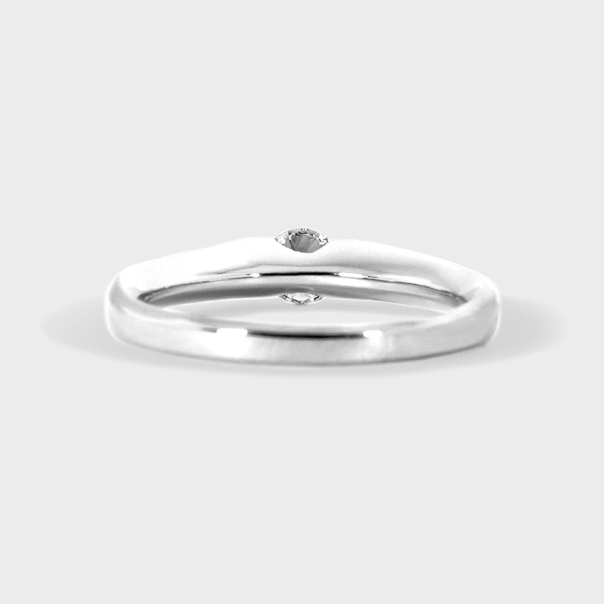 Solitario 0.26ct engaste único
