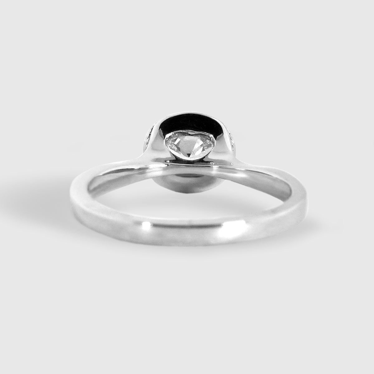 Anillo diamante oval