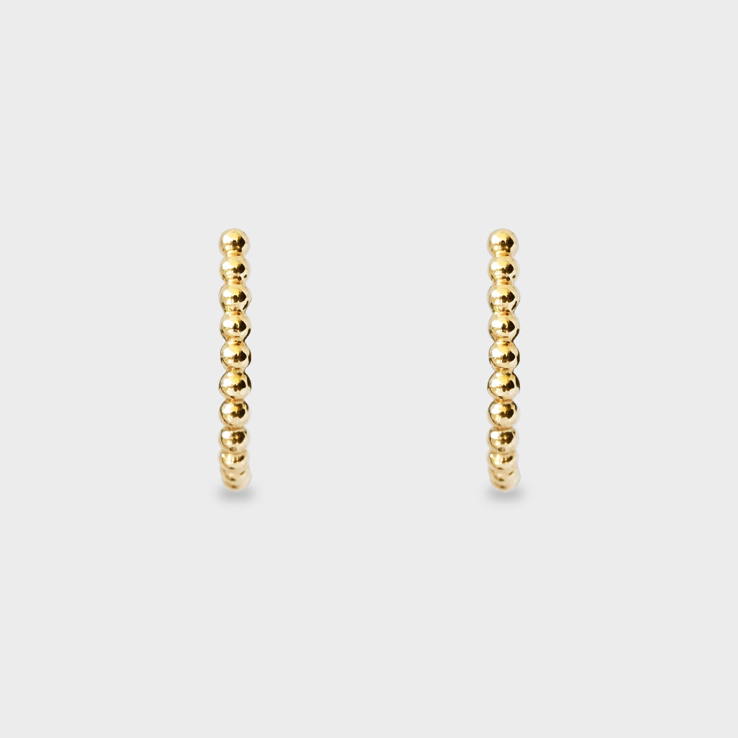 Aros arcos de esferas oro amarillo