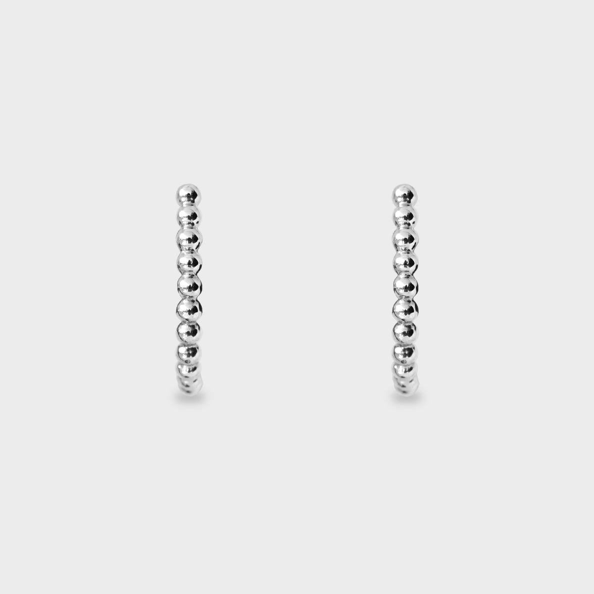 Aros arcos de esferas platino