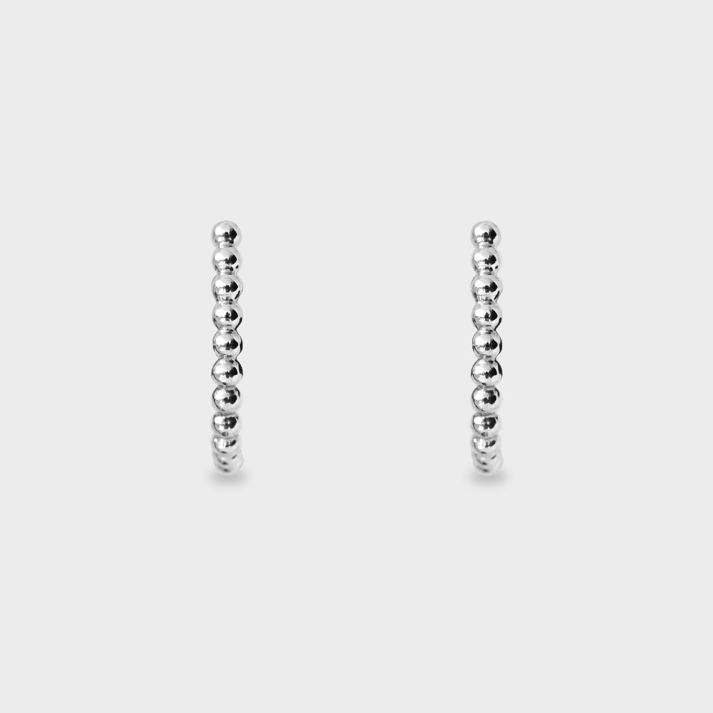 Aros arcos de esferas platino