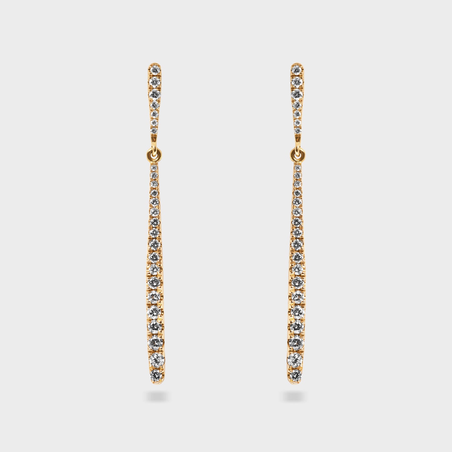 Aros gotas brillantes M