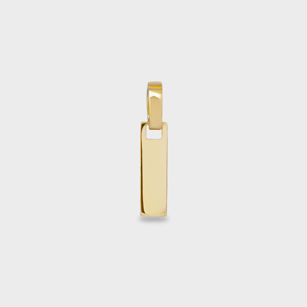 Placa rectangular mini con valier plano
