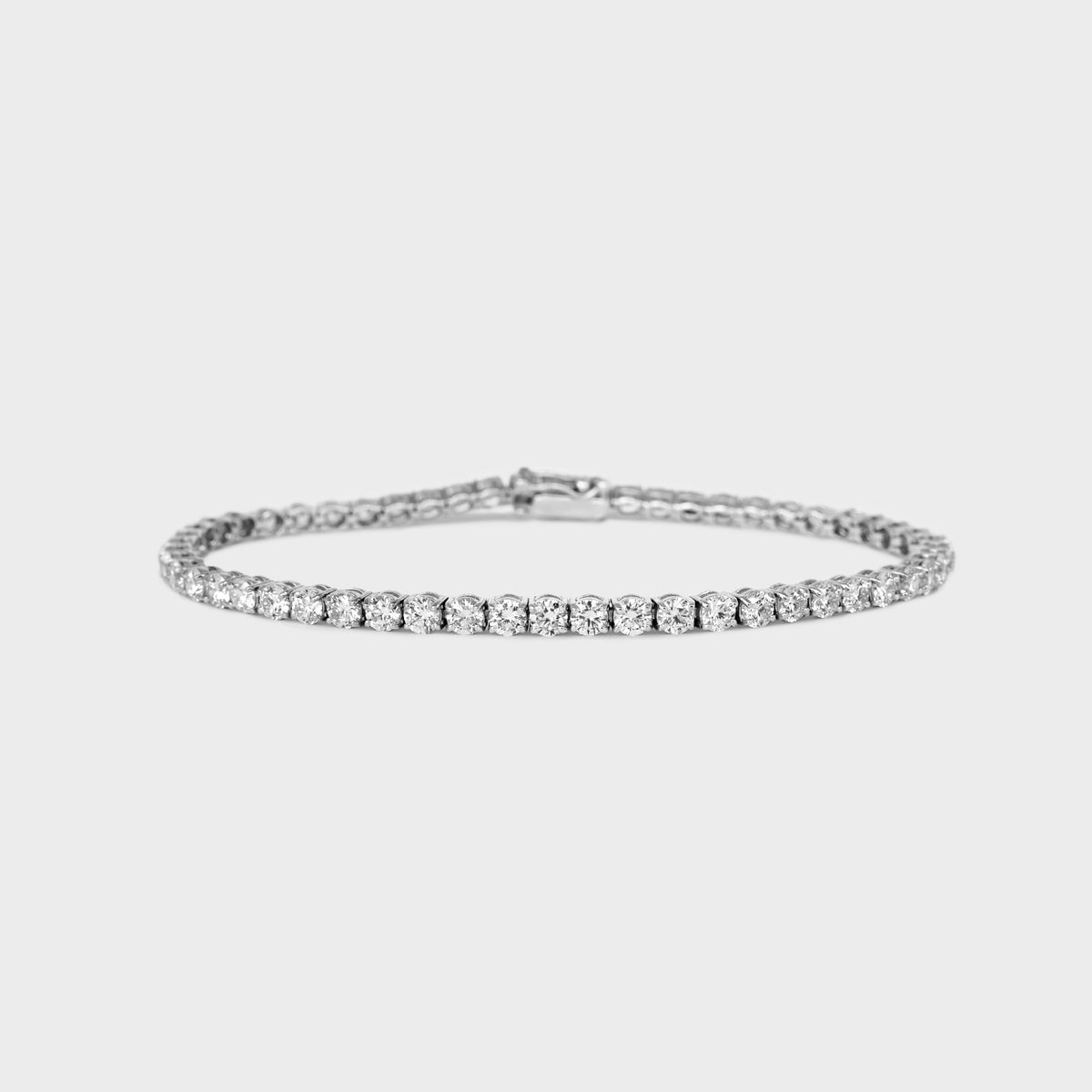 Pulsera cadeneta de diamantes 5.7ct