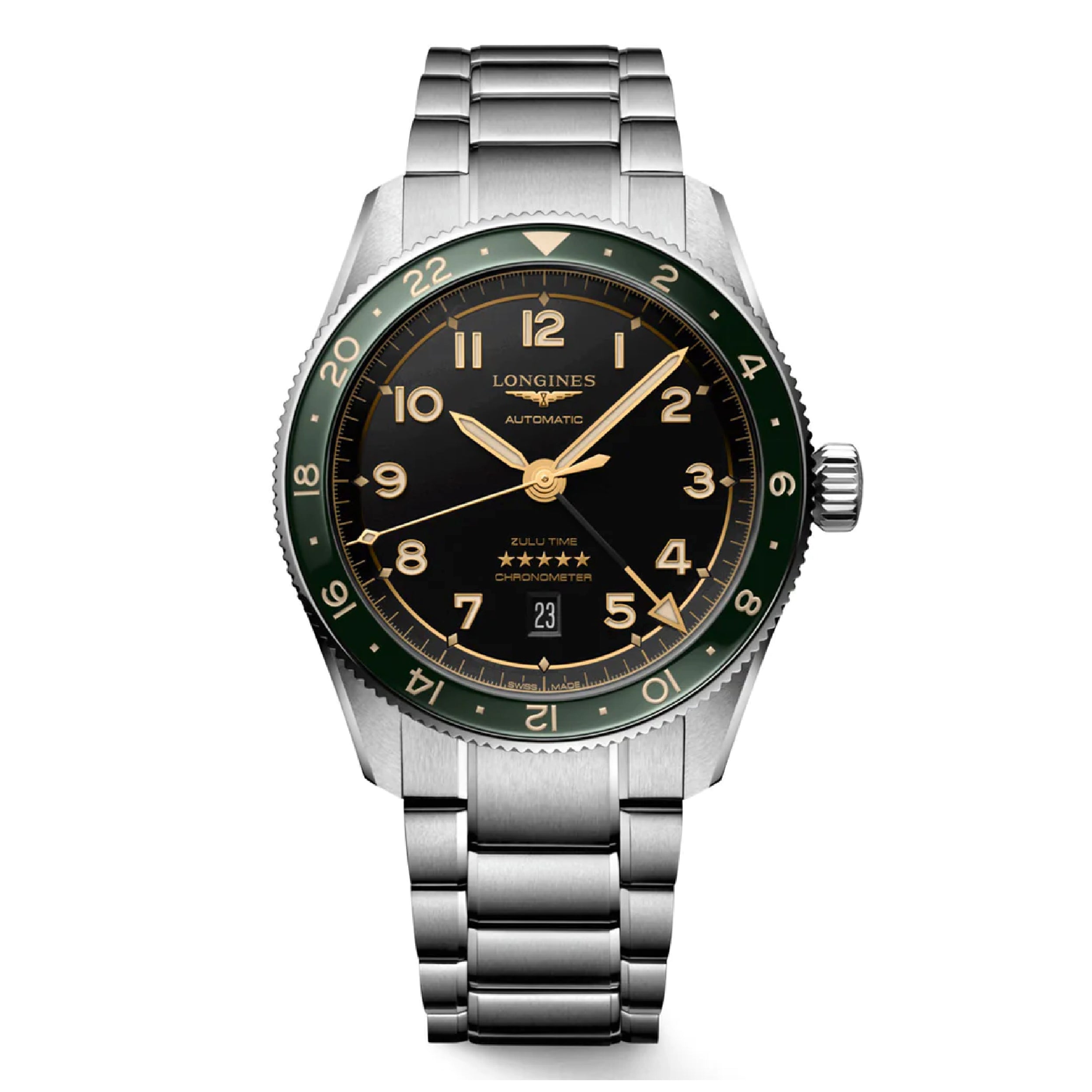 エルヴェクセ　スイス Reloj Longines Spirit Zulu Time L3.812.4.63.6 – Helmlinger Joyas