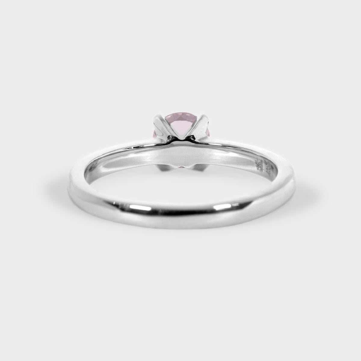 Solitario morganita corte brillante